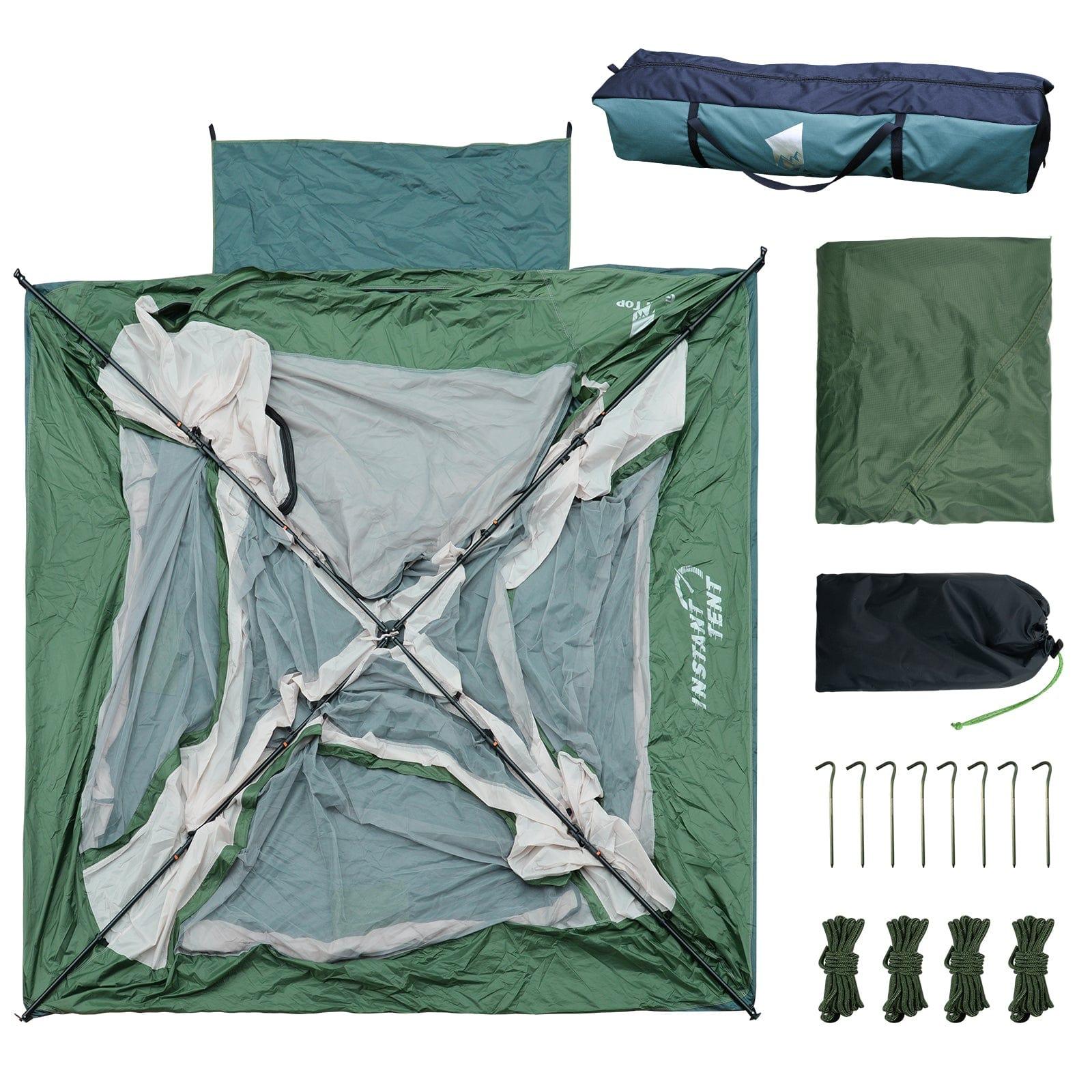 6 person waterproof tent GEERTOP 6 Person Instant Cabin Tent Waterproof Family Camping Shelter