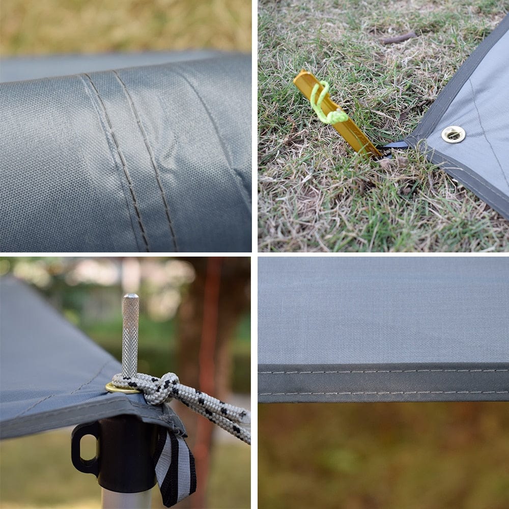 GeerTop Tarp Ultralight Waterproof Hexagonal Camping Tent Tarp
