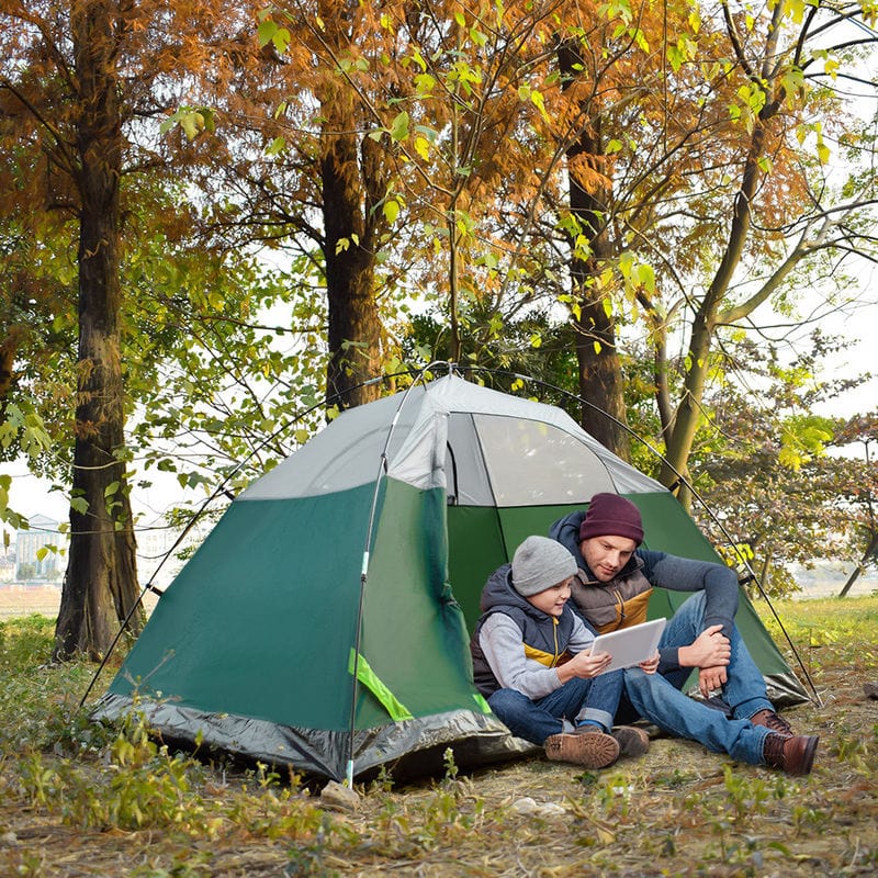 GeerTop Tent Amy Green Geertop 2 Person 3 Season Camping Tent Ultralight Waterproof