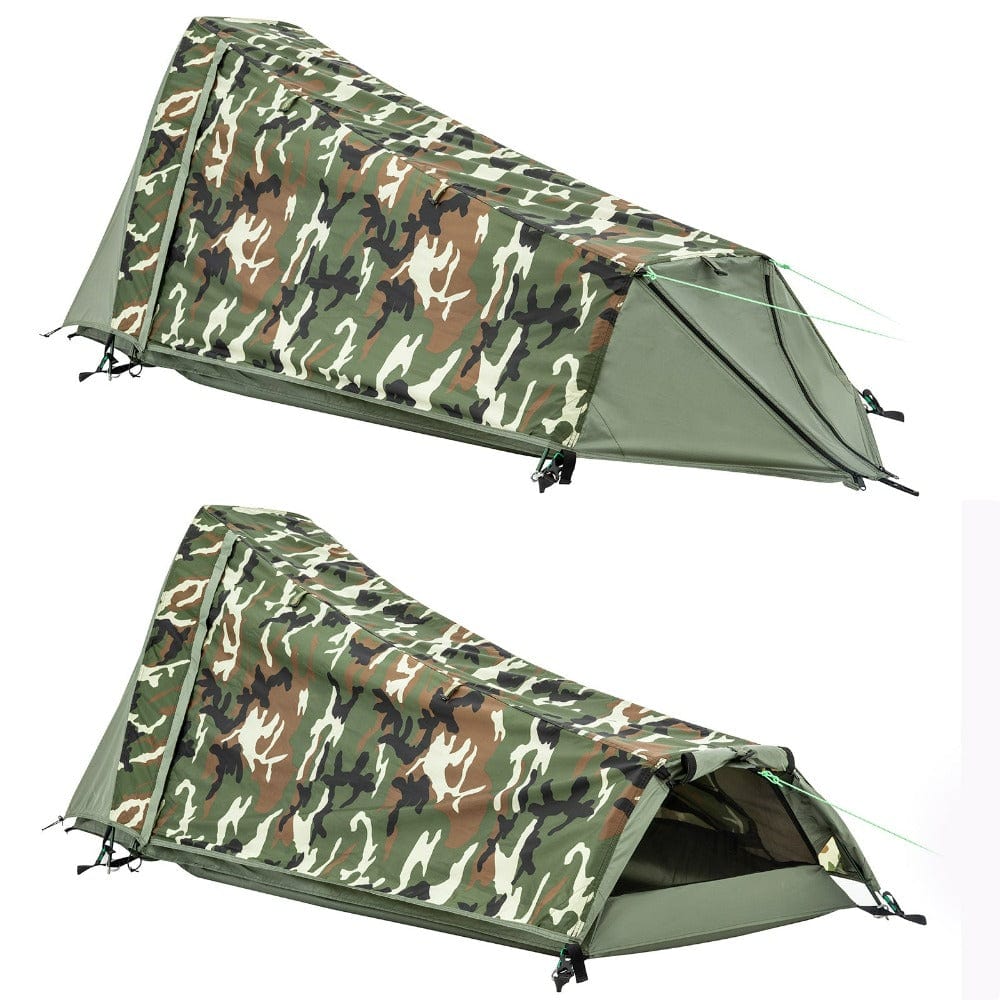 GeerTop Tent Blazer | 1 Person 3 Season Lightweight Backpacking Stealth Camping Tent