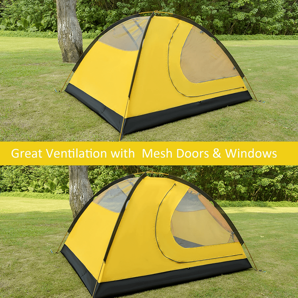 GeerTop Tent TopRoad 3 Plus | 3 Person 4 Season Backpacking Tent