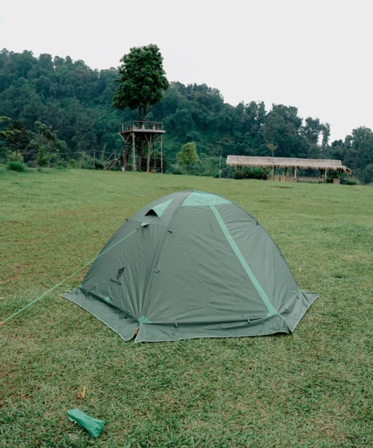 GEERTOP Green 4-Season Backpacking Tent - 3000mm Waterproof, 2-Person​