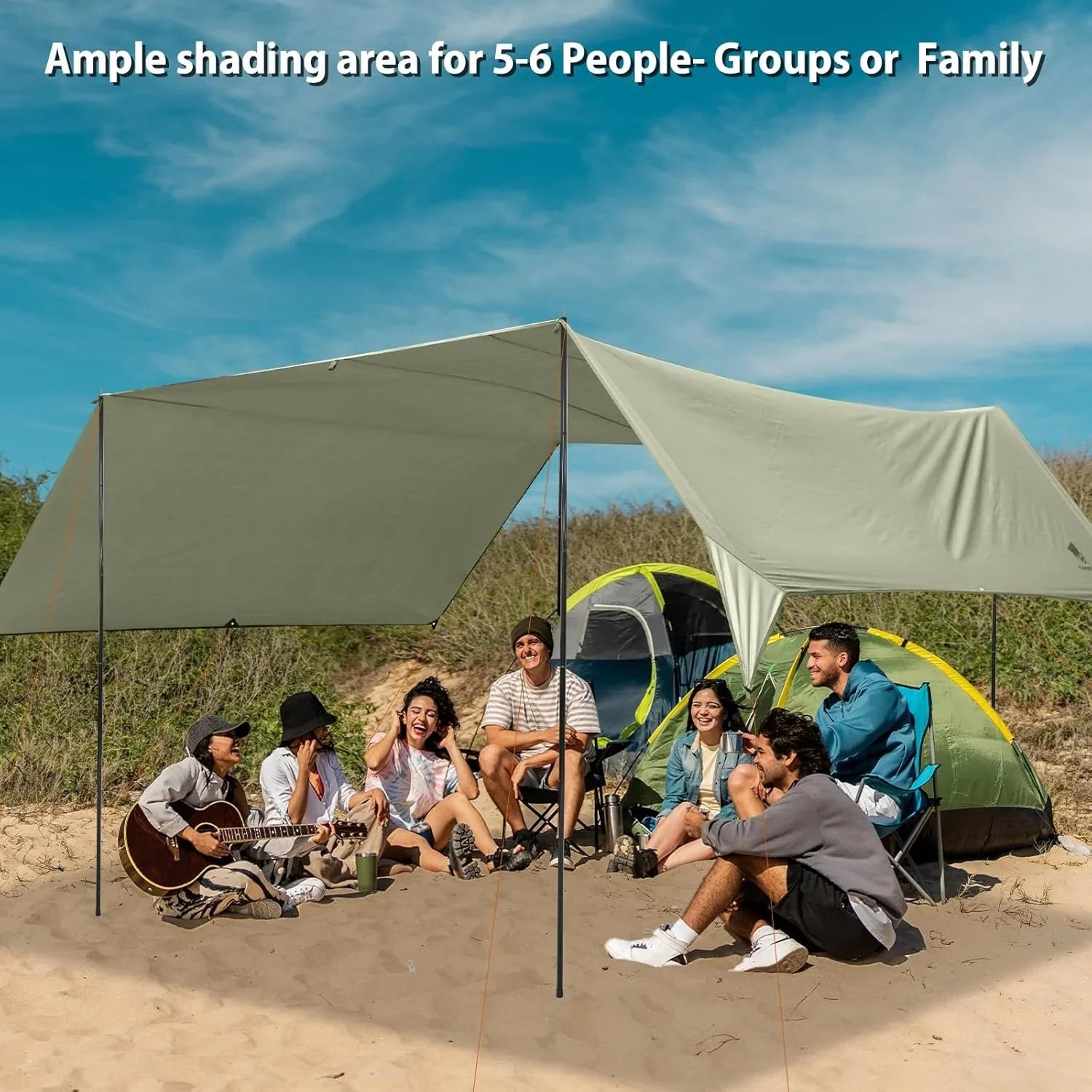 GEERTOP Waterproof UV Resistant Durable Camping Tarp