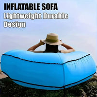GEERTOP Portable Inflatable Canopy Beach Sofa