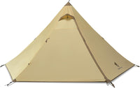 GEERTOP 4-Person Family Camping Pyramid Tent