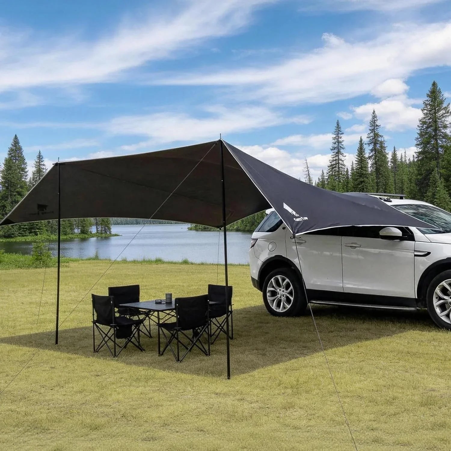 GEERTOP Car Awning 19x11ft - SUV Van Sun Shade Waterproof Canopy