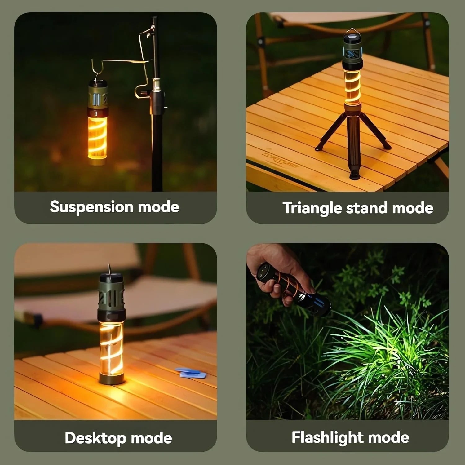 Rechargeable Waterproof LED Camping Lantern