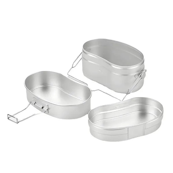 Portable Outdoor Camping Picnic Mess Kit Lunch Box