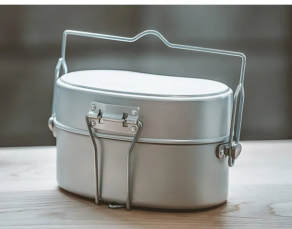 Portable Outdoor Camping Picnic Mess Kit Lunch Box