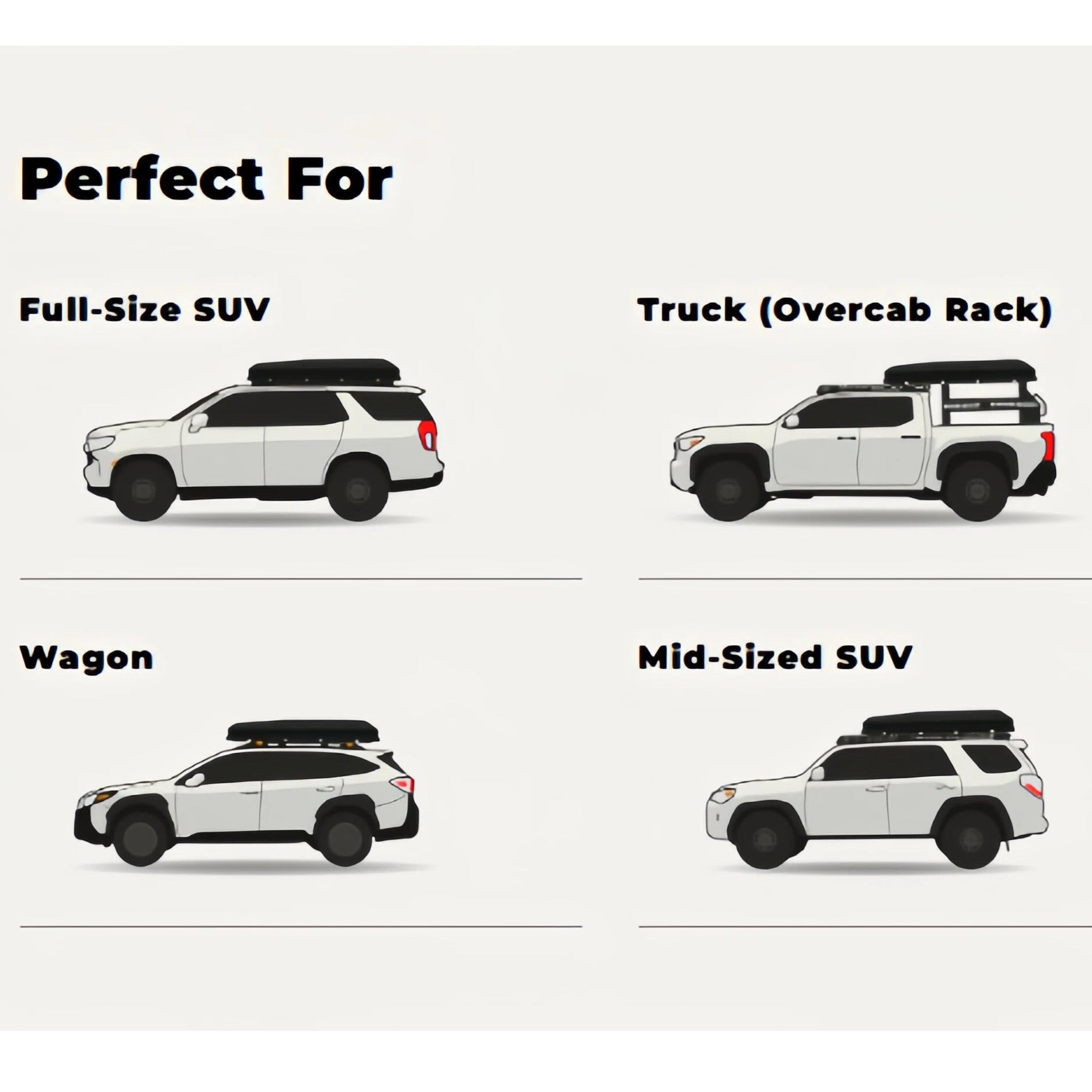 Geertop Hard Shell Car Rooftop Tent