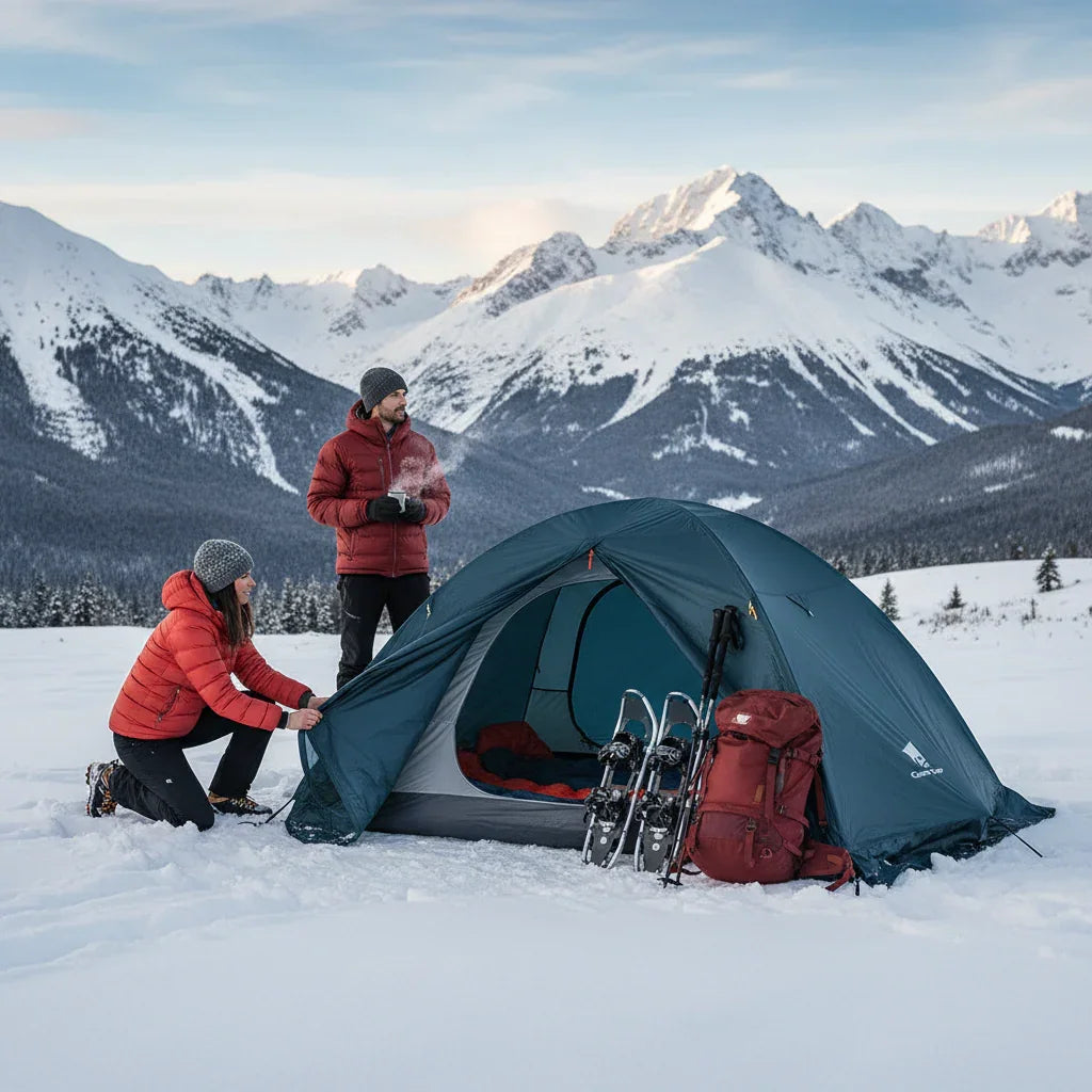 Toproad2 2 Person 4 Season Tent -  Blue